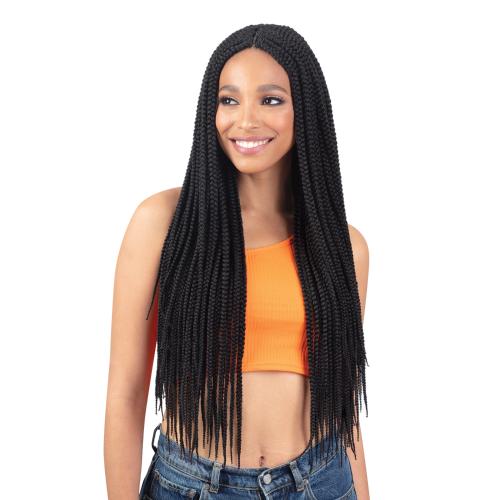 ModelModel HD Braided Lace Front Wig Klio Long Box Braids Find Your New Look Today!