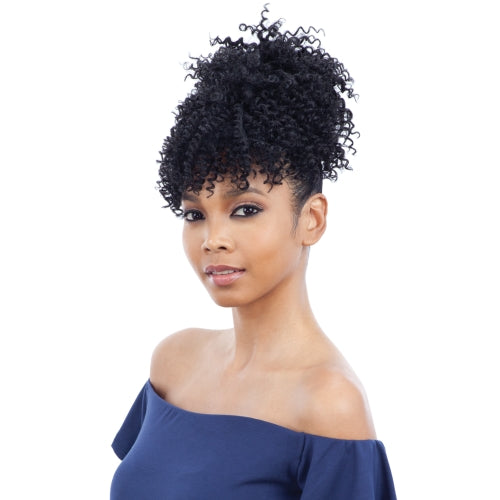 ModelModel Synthetic Hair Drawstring Ponytail & Bang Pony Pom Spring 2Pcs Find Your New Look Today!