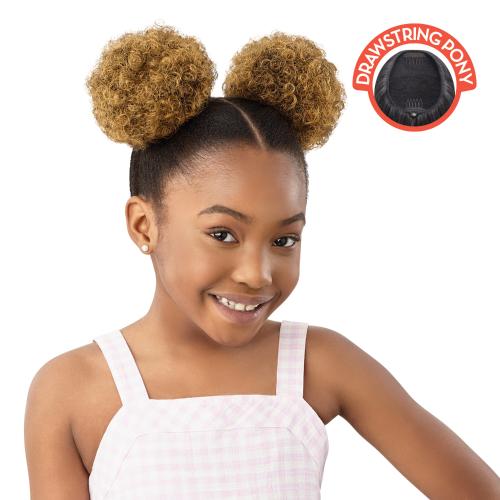 Outre Drawstring Ponytail Lil Looks Mini Duo Puffs Find Your New Look Today!