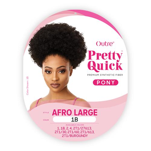 Outre Pretty Quick Pony Afro Large Find Your New Look Today!