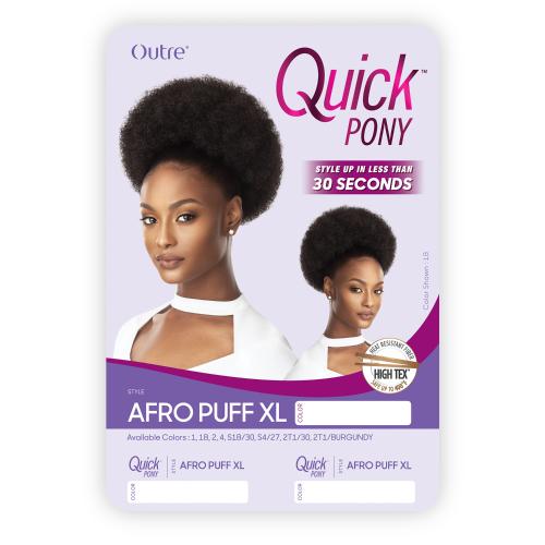 Outre Quick Pony Afro Puff XL Find Your New Look Today!