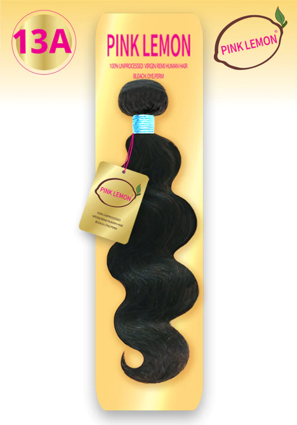 PINK LEMON - 100% 13A VIRGIN HAIR BUNDLE BLEACH, DYE, PERM (BODY WAVE) Find Your New Look Today!