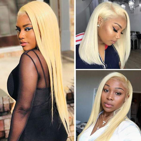 PINK LEMON - 100% 13A VIRGIN HAIR BUNDLE BLEACH, DYE, PERM (STRAIGHT) Find Your New Look Today!