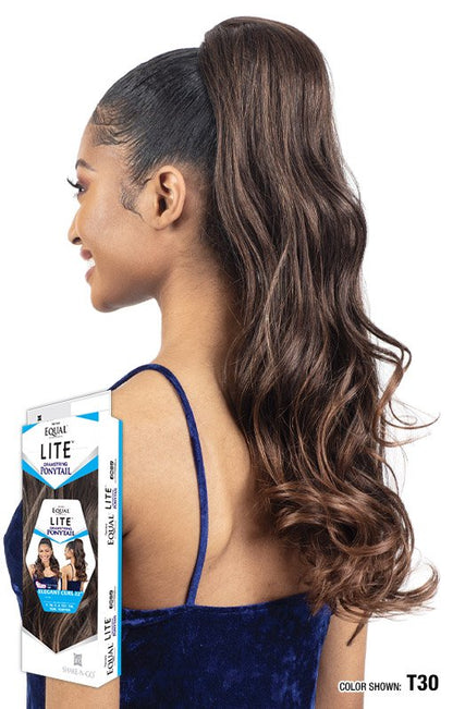 SHAKE-N-GO FREETRESS LITE DRAWSTRING PONYTAIL - ELEGANT CURL 22"
