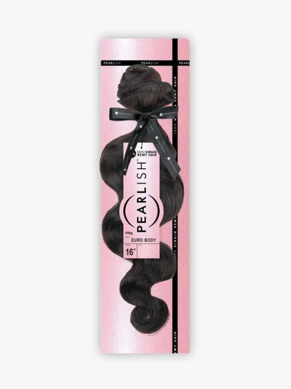 Sensationnel PEARLISH EURO BODY 100% Virgin Remi Human Hair, 15A, 15A grade, Lustrous hair, Polished, Sleek straight style, Smooth texture & touch