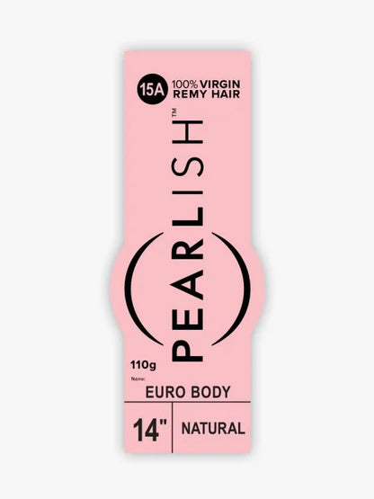 Sensationnel PEARLISH EURO BODY 100% Virgin Remi Human Hair, 15A, 15A grade, Lustrous hair, Polished, Sleek straight style, Smooth texture & touch