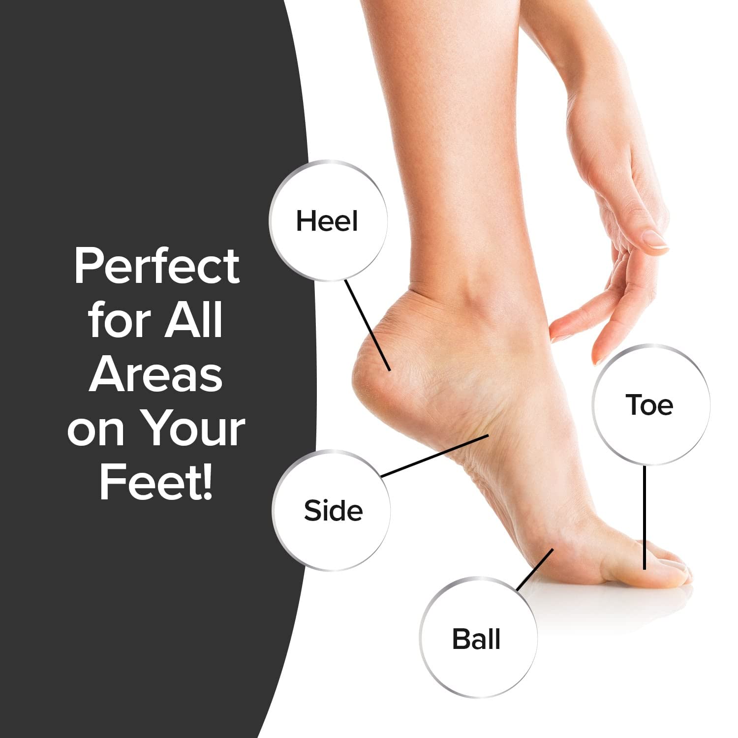 Ped Egg Gently Removes Calluses & Dry Skin Foot File Classic Find Your New Look Today!