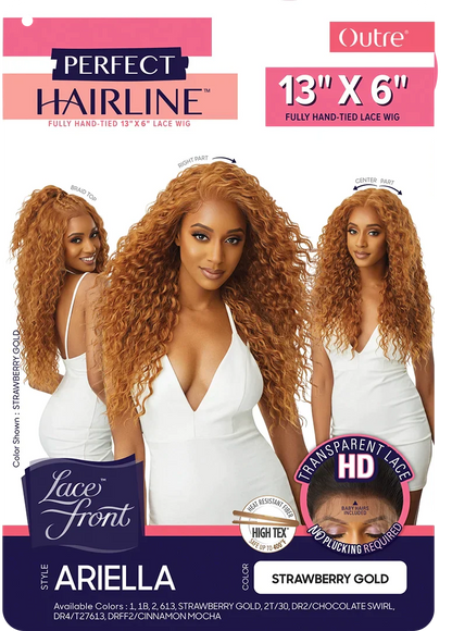 OUTRE PERFECT HAIRLINE FULLY HAND TIED 13x6" LACE WIG - ARIELLA - 28"