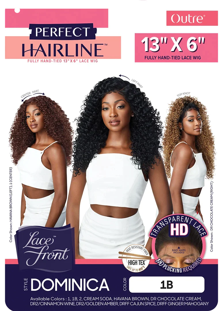 OUTRE PERFECT HAIRLINE FULLY HAND TIED 13x6" LACE WIG - DOMINICA - 20-22"
