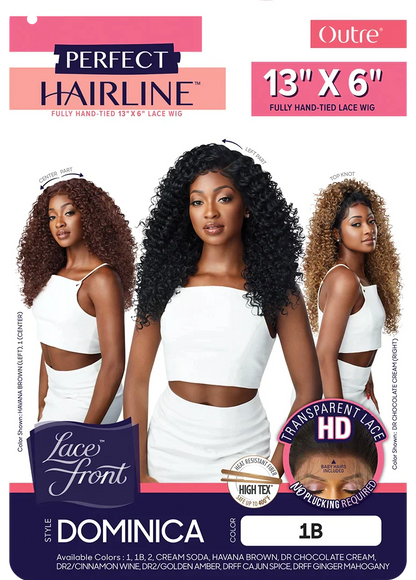 OUTRE PERFECT HAIRLINE FULLY HAND TIED 13x6" LACE WIG - DOMINICA - 20-22"