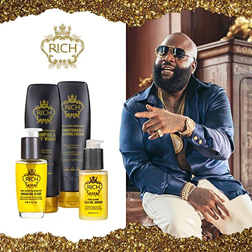 RICH Hair Care Pure Luxury Energizing Conditioner and Shaving Cream, 6.75 oz. Find Your New Look Today!