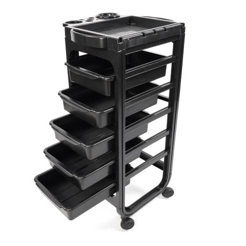 Salon Rolling Trolley Cart with 5 Drawers Find Your New Look Today!