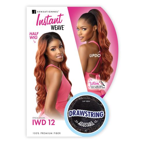 Sensationnel Half Wig Instant Weave Drawstring Cap IWD 12 Find Your New Look Today!