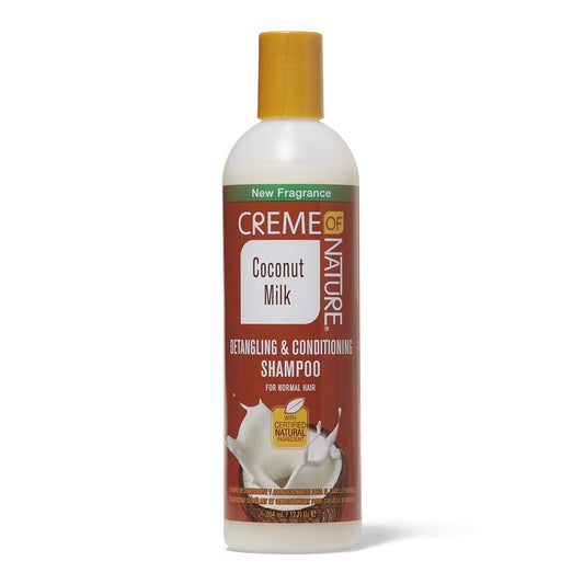 Shampoo with Coconut Milk by Creme of Nature, Detangling and Conditioning Formula for Normal Hair, 12 Fl Oz Find Your New Look Today!