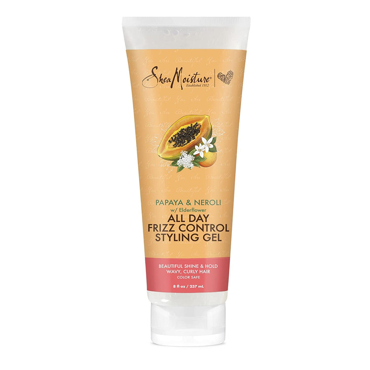 Shea Moisture, All Day Frizz Control Styling Gel Papaya & Neroli, 8 Ounce Find Your New Look Today!