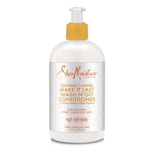 Shea Moisture Coconut Custard Make It Last Wash N'Go Conditioner 13oz Find Your New Look Today!