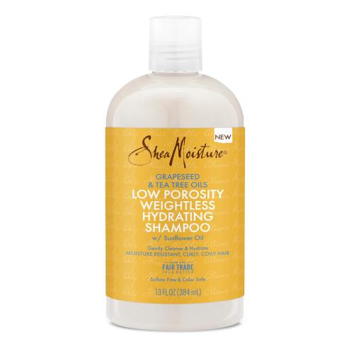 Shea Moisture Grapeseed & Tea Tree Oils Low Porosity Weightless Hydrating Shampoo 13oz Find Your New Look Today!