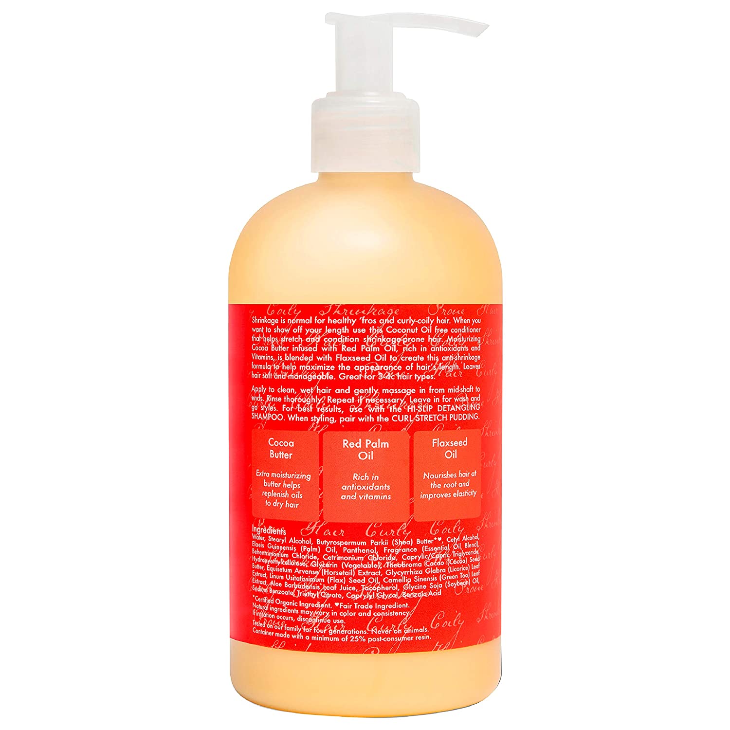 Sheamoisture Conditioner for Curly Hair Red Palm Oil and Cocoa Butter with Flaxseed Oil 13 oz Find Your New Look Today!