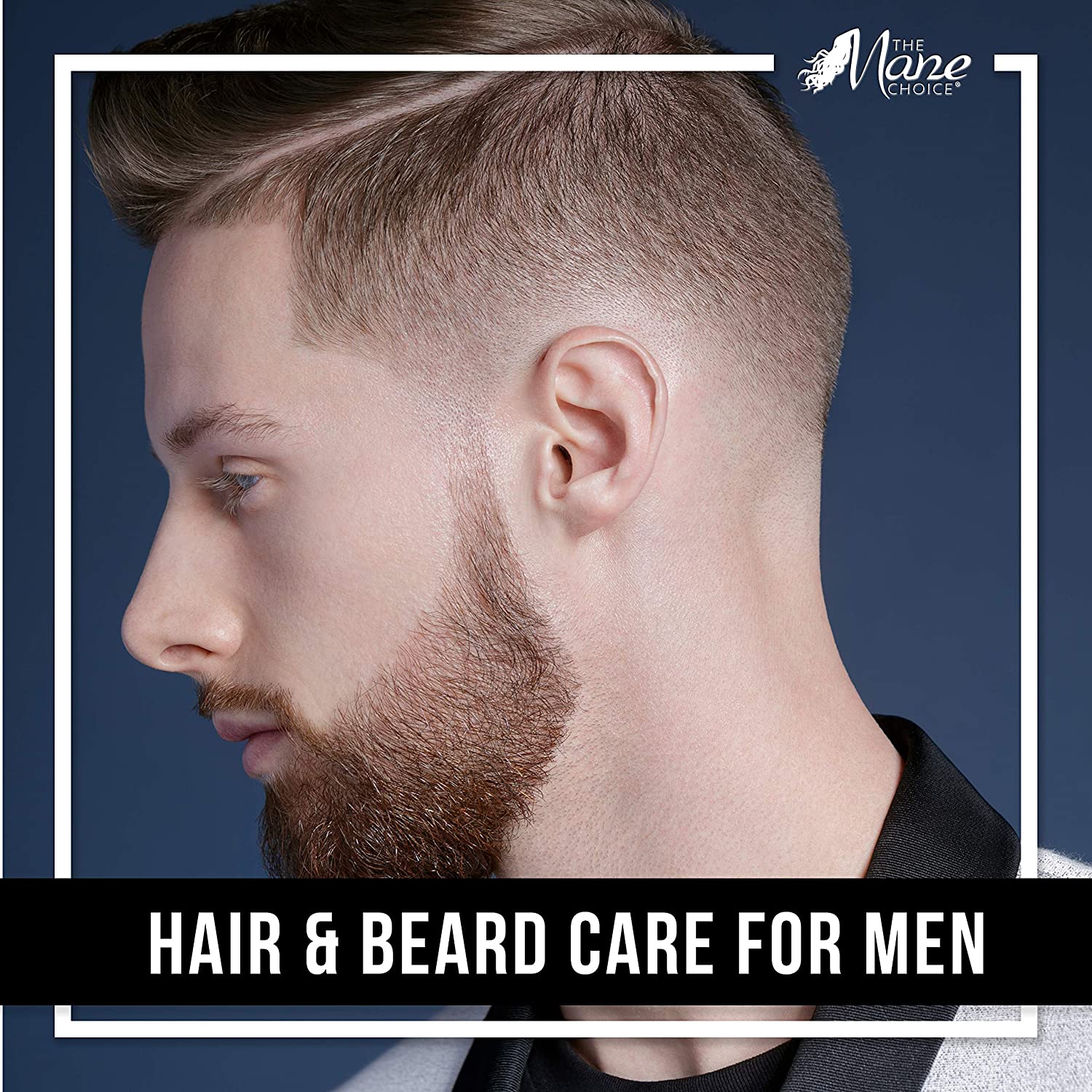 THE MANE CHOICE Head Honcho Hair & Beard Shampoo And Conditioner Too CLEAN- Vitamins And Nutrients For Stronger, Fuller, and Healthier Hair And Beard (6 Ounces / 177 Milliliters) Find Your New Look Today!