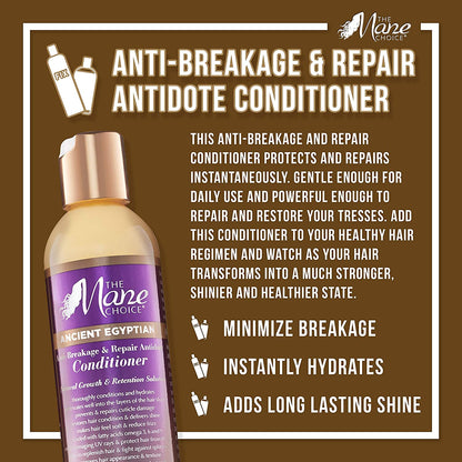The Mane Choice Ancient Egyptian Anti-Breakage & Repair Antidote Conditioner Find Your New Look Today!