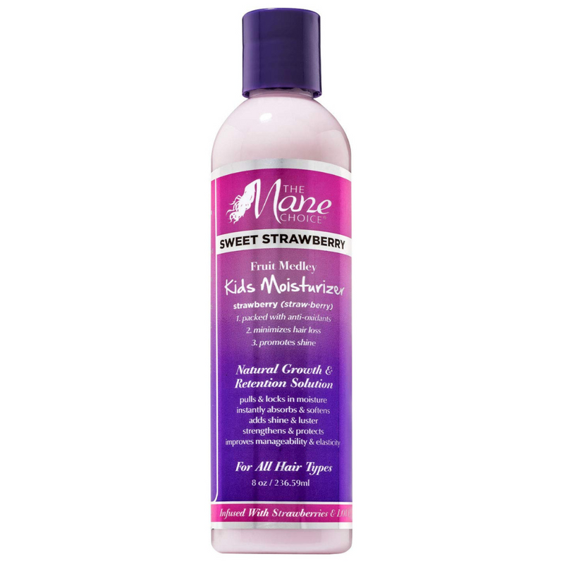 The Mane Choice Sweet Strawberry Fruit Medley Kids Moisturizer, 8 Ounce Find Your New Look Today!