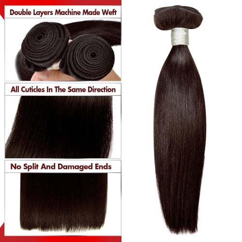 The Queen Hair 100% Virgin Remy Human Hair Unprocessed Bundle Hair Weave 12A Straight Find Your New Look Today!