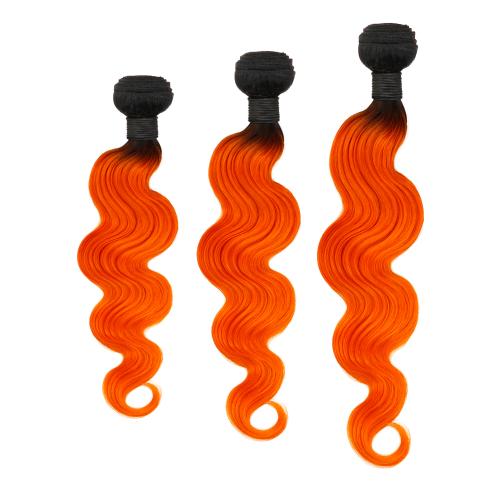 Uniq Hair 100% Virgin Human Hair Brazilian Bundle Hair Weave 9A Body #OTORANGE 3Pcs Find Your New Look Today!