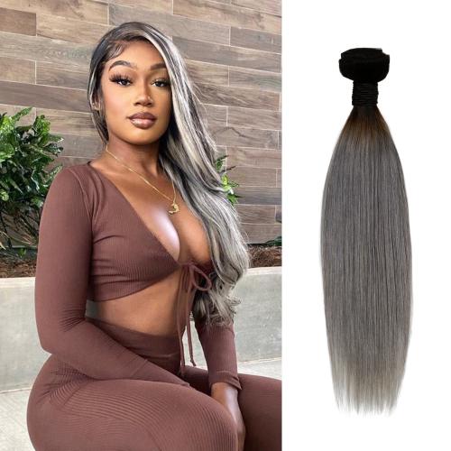 Uniq Hair 100% Virgin Human Hair Brazilian Bundle Hair Weave 9A Straight #OTGRAY Find Your New Look Today!