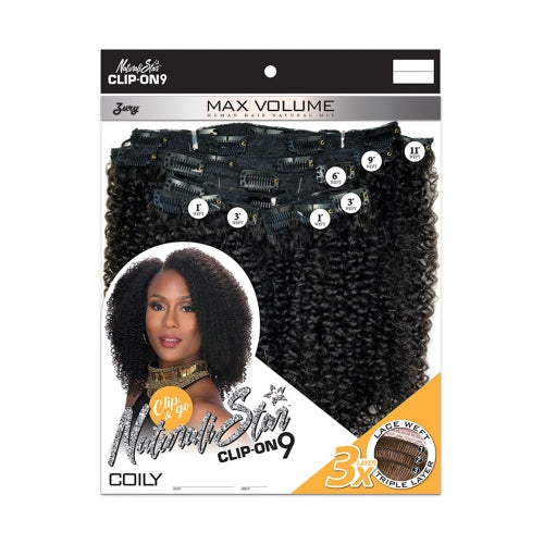 Zury Sis Weave Clip-On 9Pcs 3X Layer Coily Find Your New Look Today!