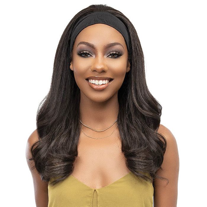 Janet Collection Crescent Premium Synthetic Fiber Band Wig- CORA - Hollywood Beauty STL