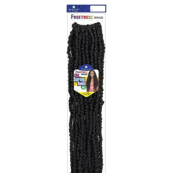 FREETRESS: 2X SPRING TWIST 26" CROCHET BRAIDS