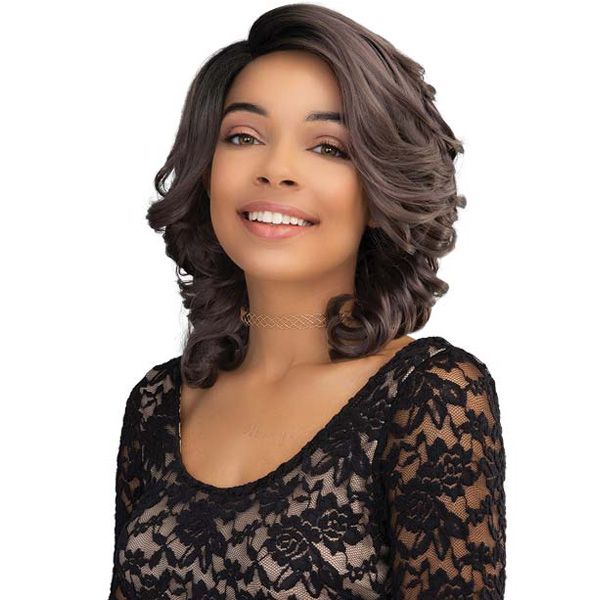 Janet Collection Human Hair Blend Pre-Tweezed Part Brazilian Scent Wig - JANEL - Hollywood Beauty STL