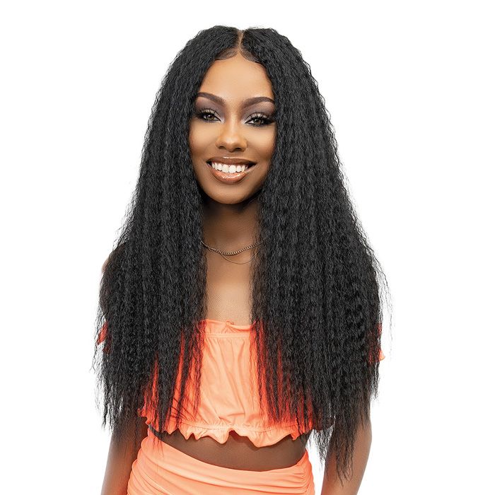 Janet Collection Melt HD 13"X6" Lace Kinky Wig 28" - Hollywood Beauty STL