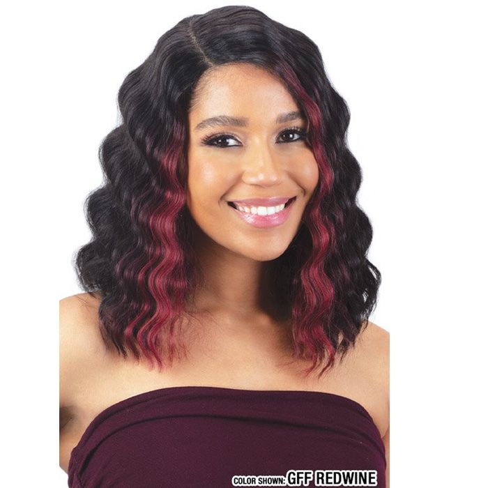 ModelModel Synthetic HD Lace Front & Part Wig - Defined Crimp Curl - Hollywood Beauty STL