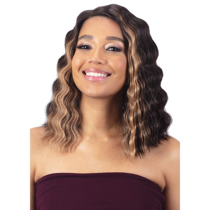 ModelModel Synthetic HD Lace Front & Part Wig - Defined Crimp Curl - Hollywood Beauty STL