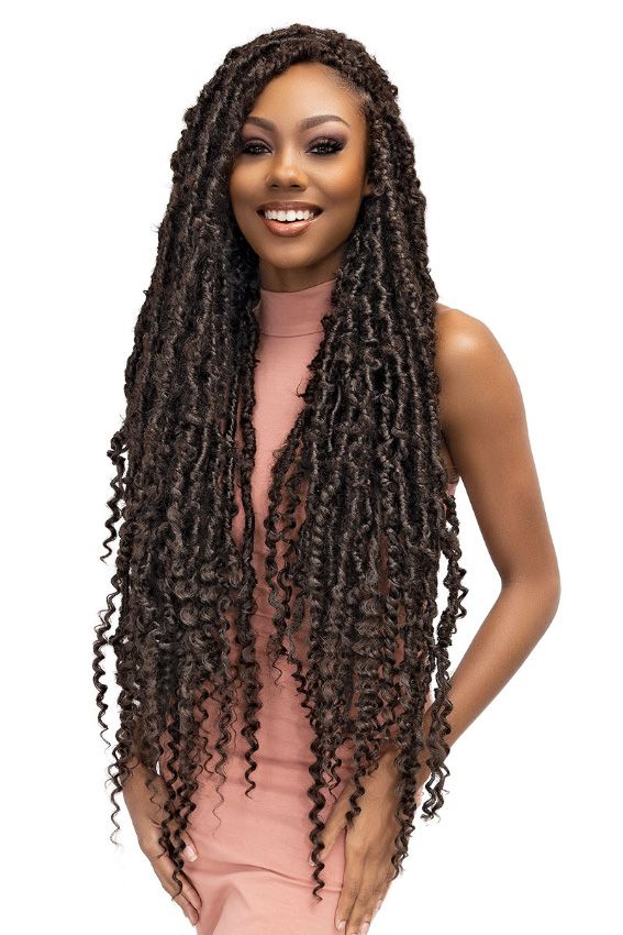 Janet Collection Nalatress Synthetic Hair Crochet Braid MAVERICK LOCS 18